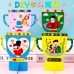 父親節禮物 幼兒園益智創意粘貼 不織布材料包 兒童手工DIY獎杯 父親節禮物 幼兒園益智創意粘貼 不織布材料包 兒童手工DIY獎杯