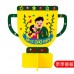 父親節禮物 幼兒園益智創意粘貼 不織布材料包 兒童手工DIY獎杯 父親節禮物 幼兒園益智創意粘貼 不織布材料包 兒童手工DIY獎杯