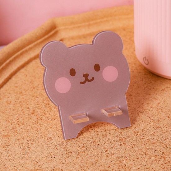 壓克力手機平板支架 可愛造型迷你手機支架 桌面懶人支架 追劇必備支架