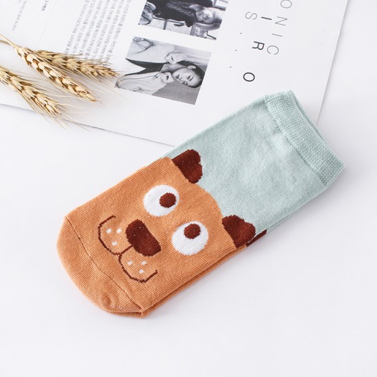 可愛動物船襪 春夏季必備船型襪 可愛動物襪子 學生必備短襪