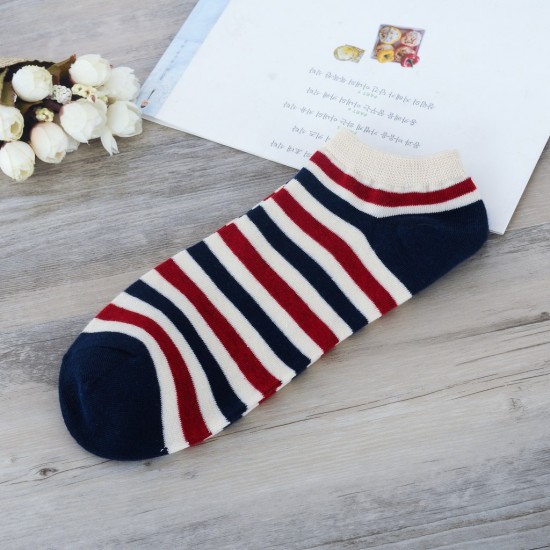 創意國旗風船襪 創意國旗色船型襪 時尚休閒短襪 學生必備短襪 襪子