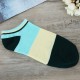 多色拼接船襪 春夏季必備船型襪 創意多色拼接襪子 時尚運動短襪