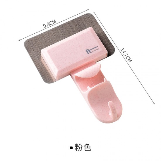 簡約臉盆掛勾 浴室必備洗臉盆收納架 壁掛式浴盆水瓢收納掛勾