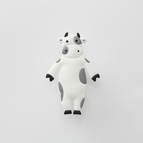 可愛動物造型掛勾 動物造型PVC矽膠掛鉤 創字造型可彎曲掛勾