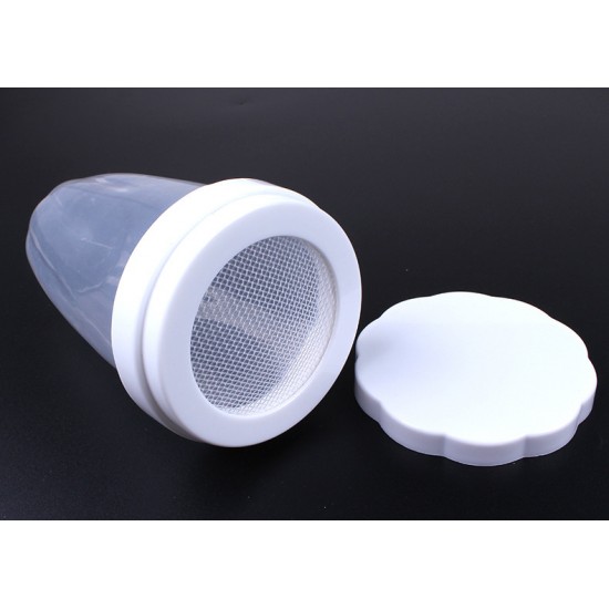 透明杯式灑粉器 創意烘焙用具灑糖粉器 居家必備麵粉篩