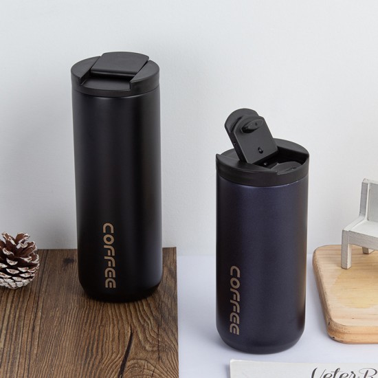 304時尚漸層色保溫杯 外出必備保溫保冷杯 創意辦公必備咖啡杯