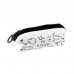可愛貓咪帆布筆袋 簡約學生文具袋 小清新文具收納袋 學生鉛筆盒