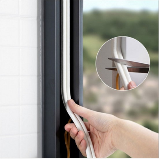 防風門窗密封條 防撞窗戶門縫密封條 居家必備隔音櫥櫃膠條