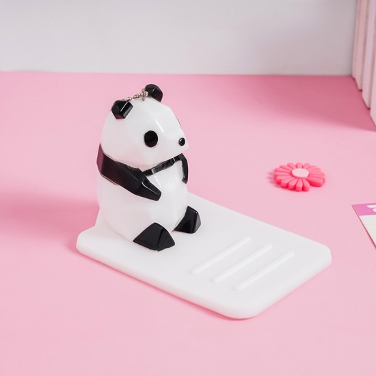 幾何動物手機支架 多功能可調式手機支架 可愛動物造型支架