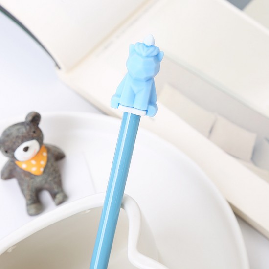 3D動物造型中性筆 可愛幾何動物造型原子筆 創意造型中性筆