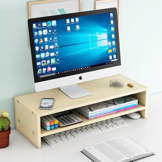 電腦螢幕增高架 辦公必備桌面整理置物架 液晶螢幕增高架 抽屜收納盒