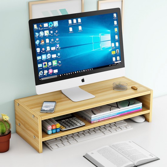 電腦螢幕增高架 辦公必備桌面整理置物架 液晶螢幕增高架 抽屜收納盒