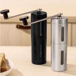 手動式不鏽鋼磨豆機 咖啡豆研磨器 手動磨咖啡豆機 方便攜帶磨豆機