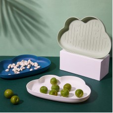 創意雲朵造型水果盤 簡約多功能零食盤 創意造型蔬果盤
