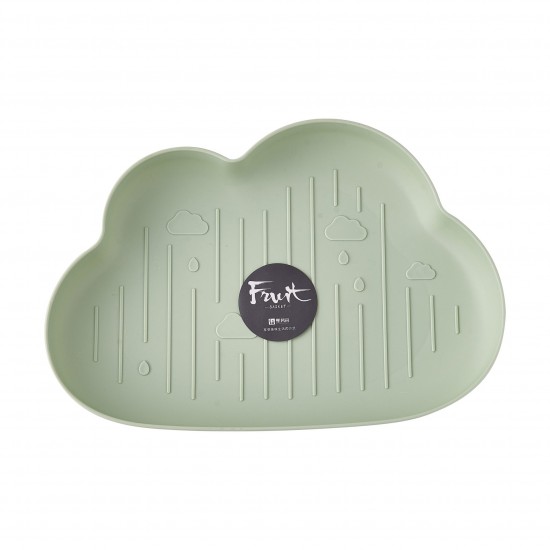 創意雲朵造型水果盤 簡約多功能零食盤 創意造型蔬果盤