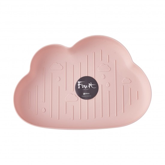 創意雲朵造型水果盤 簡約多功能零食盤 創意造型蔬果盤