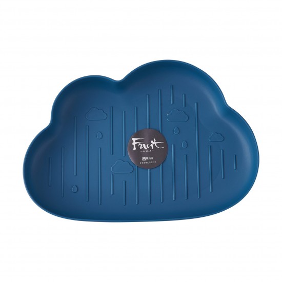 創意雲朵造型水果盤 簡約多功能零食盤 創意造型蔬果盤