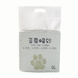創意天然豆腐貓砂 強力除臭植物貓砂 6L環保貓沙 豆腐砂