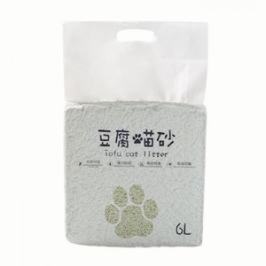 創意天然豆腐貓砂 強力除臭植物貓砂 6L環保貓沙 豆腐砂