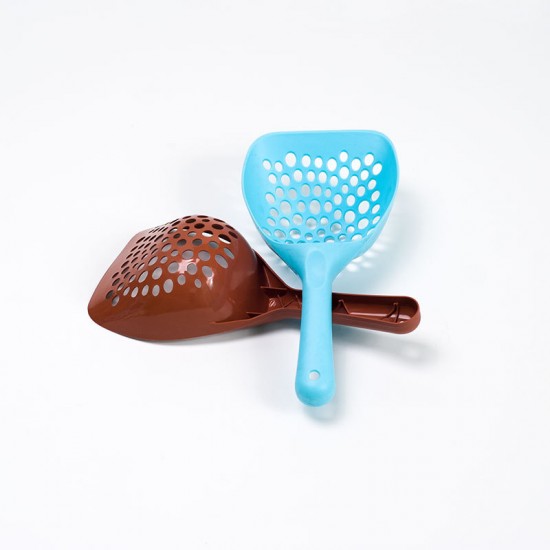 大號圓孔貓砂鏟 創意塑膠清潔貓砂鏟子 多功能洞洞鏟子