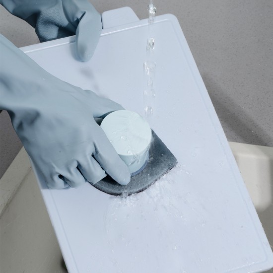 水滴造型金鋼砂海綿刷 創意浴室廚房必備清潔神器 多功能清潔刷