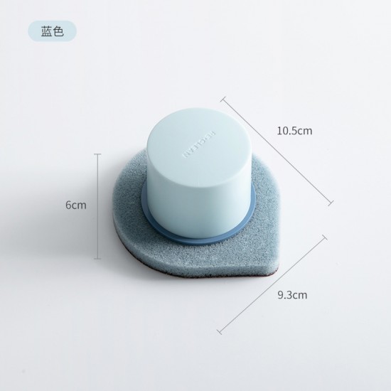 水滴造型金鋼砂海綿刷 創意浴室廚房必備清潔神器 多功能清潔刷