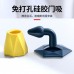 塑膠黏貼式靜音門檔 居家必備吸入式緩衝墊 創意造型靜音門檔