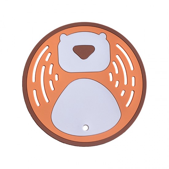 可愛矽膠隔熱墊 創意鏤空可愛圖案防燙鍋墊 廚房必備矽膠防燙墊 矽膠杯墊