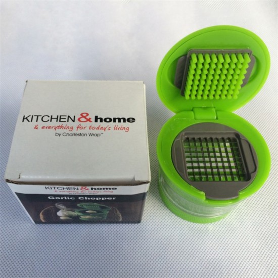 多功能按壓式磨蒜器 小號手動切末工具 廚房必備薑末蒜末按壓器