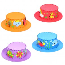 DIY創意遮陽帽 手工製作兒童帽子 益智玩具材料包