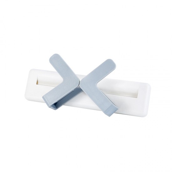 可調式多功能鍋蓋架 創意廚房壁掛式砧板架 黏貼式X型收納架