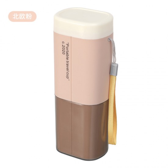 旅行必備多功能牙刷盒 洗漱用品收納盒 創意牙膏牙刷分隔收納盒