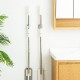 簡約腳掌造型拖把掛夾 創意黏貼式掃具掛架 壁掛式拖把架 收納架