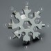 雪花造型多功能扳手 內六角八角扳手工具 方便攜帶19合一雪花扳手