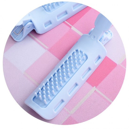 糖果色髮根蓬鬆夾 空氣瀏海髮卷夾 方便攜帶夾劉海神器 塑膠造型夾子