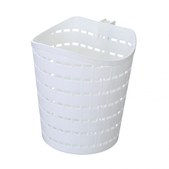 可旋轉單鉤塑膠收納籃 創意鏤空置物籃 廚房浴室必備收納籃 可掛式吊籃