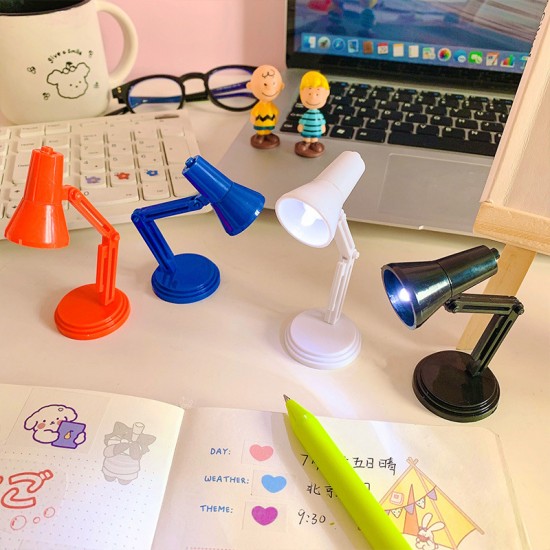 迷你LED小檯燈 復古檯燈造型小電燈 創意造型小夜燈 隨身必備LED燈