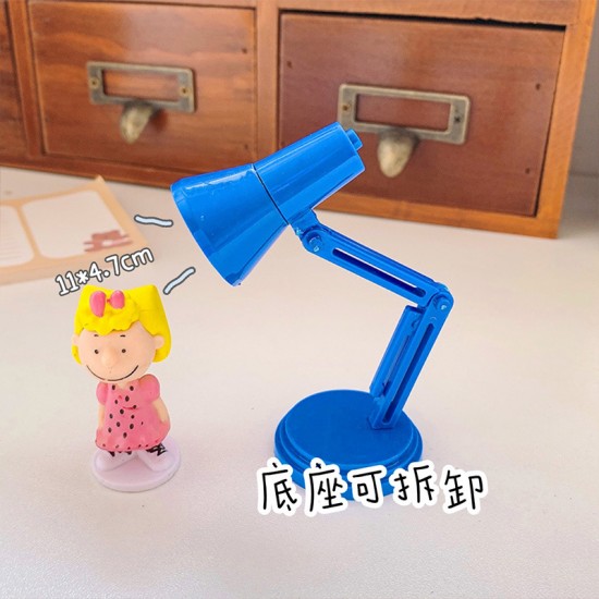 迷你LED小檯燈 復古檯燈造型小電燈 創意造型小夜燈 隨身必備LED燈