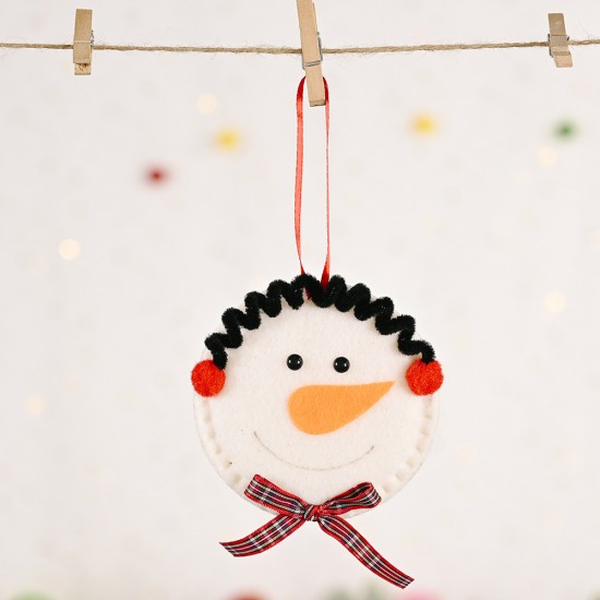 無紡布聖誕造型吊飾 創意聖誕節必備小掛飾 聖誕樹必備裝飾飾品