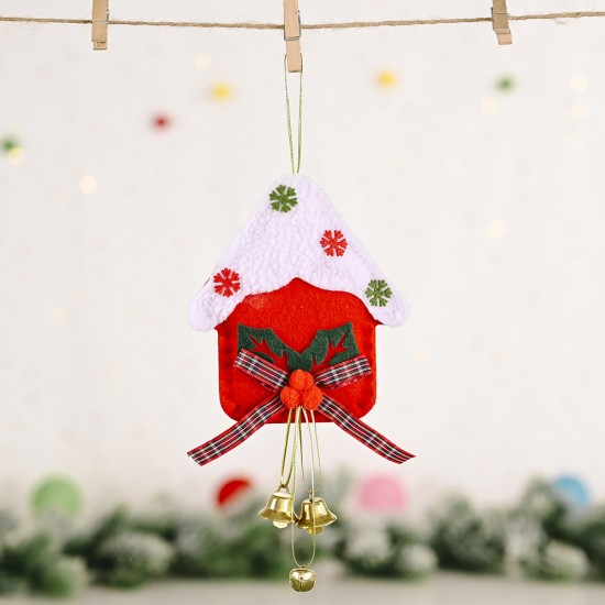 無紡布聖誕造型吊飾 創意聖誕節必備小掛飾 聖誕樹必備裝飾飾品