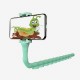 毛毛蟲手機吸盤支架 可愛造型手機支架 多功能懶人支架 簡約小巧手機架