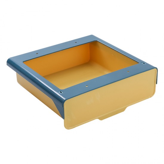 桌下抽屜式收納盒 隱藏式櫥櫃收納盒 黏貼式抽屜 廚房必備儲物盒