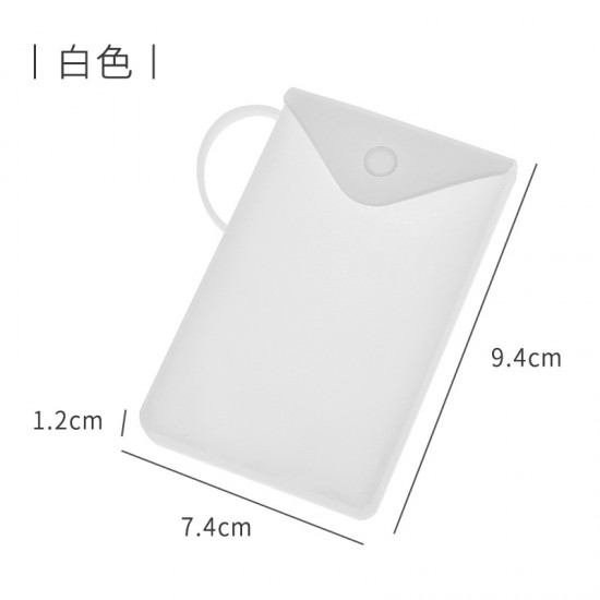 矽膠口罩收納袋 方便攜帶口罩暫存收納盒 創意造型矽膠口罩夾