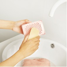 創意雙層瀝水肥皂盒 細密孔狀刨皂器 浴室必備香皂盒 塑膠手工肥皂架