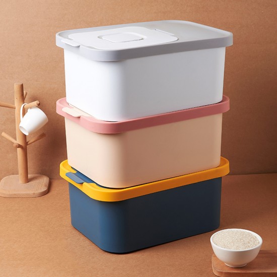 廚房必備大容量儲米桶 居家必備防潮防蟲麵粉收納箱 多功能密封米桶