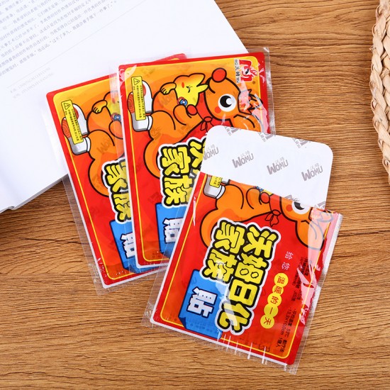 創意袋鼠貼式暖暖包 貼式暖暖貼 保暖發熱貼 10片裝