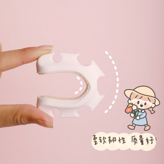 簡約風白色充電線固定器 多用途電線固定夾 黏貼式理線器 7孔固定器