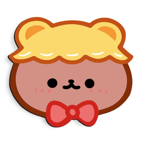 可愛小熊造型滑鼠墊 電腦滑鼠墊 桌墊 創意造型滑鼠墊 電腦周邊