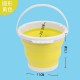 可折疊美術用水桶 多功能摺疊水桶 方便攜帶美術用工具 美術筆筒
