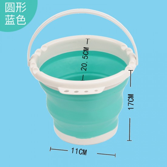 可折疊美術用水桶 多功能摺疊水桶 方便攜帶美術用工具 美術筆筒